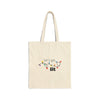 Let's Get Lit Cotton Canvas Tote Bag
