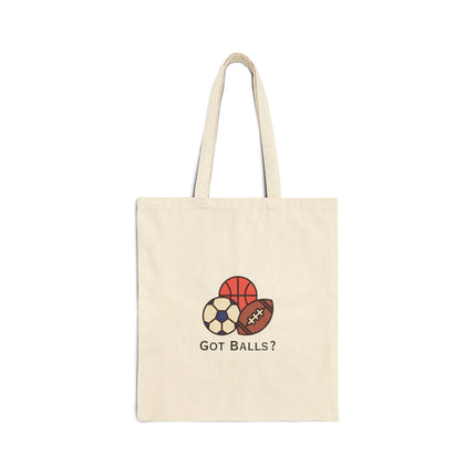 Got Balls? Cotton Canvas Tote