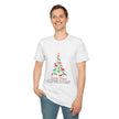 Santa Paws Is Coming To Town Softstyle Cotton Tee