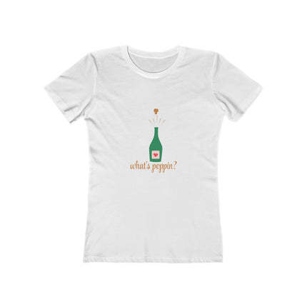What's Poppin? - Heart - Women's Boyfriend T-Shirt