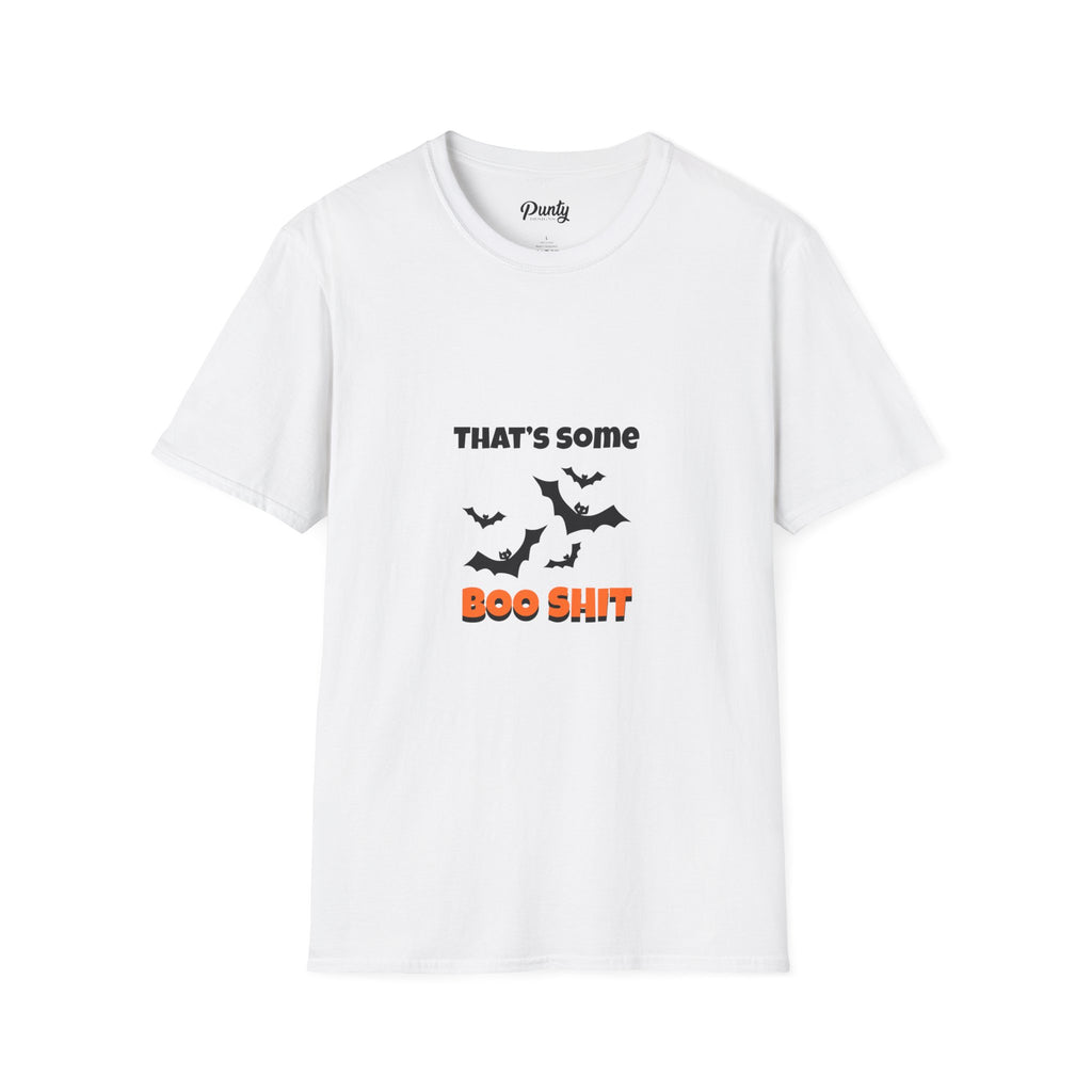 That's Some Boo Shit- Bats Softstyle Cotton Tee