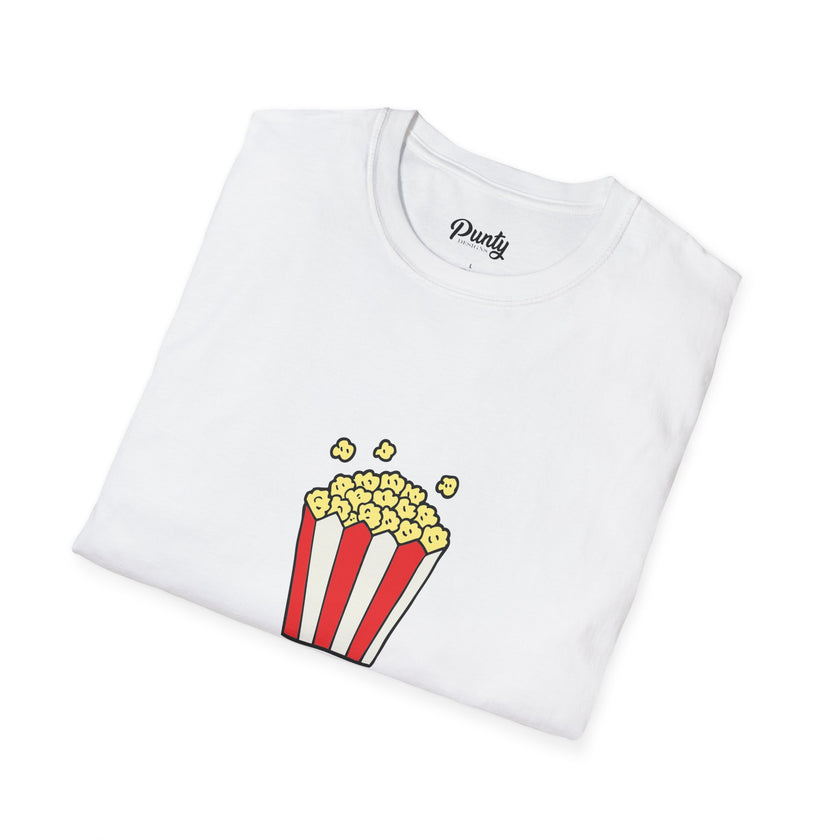 What's Poppin? Popcorn Softstyle Cotton Tee