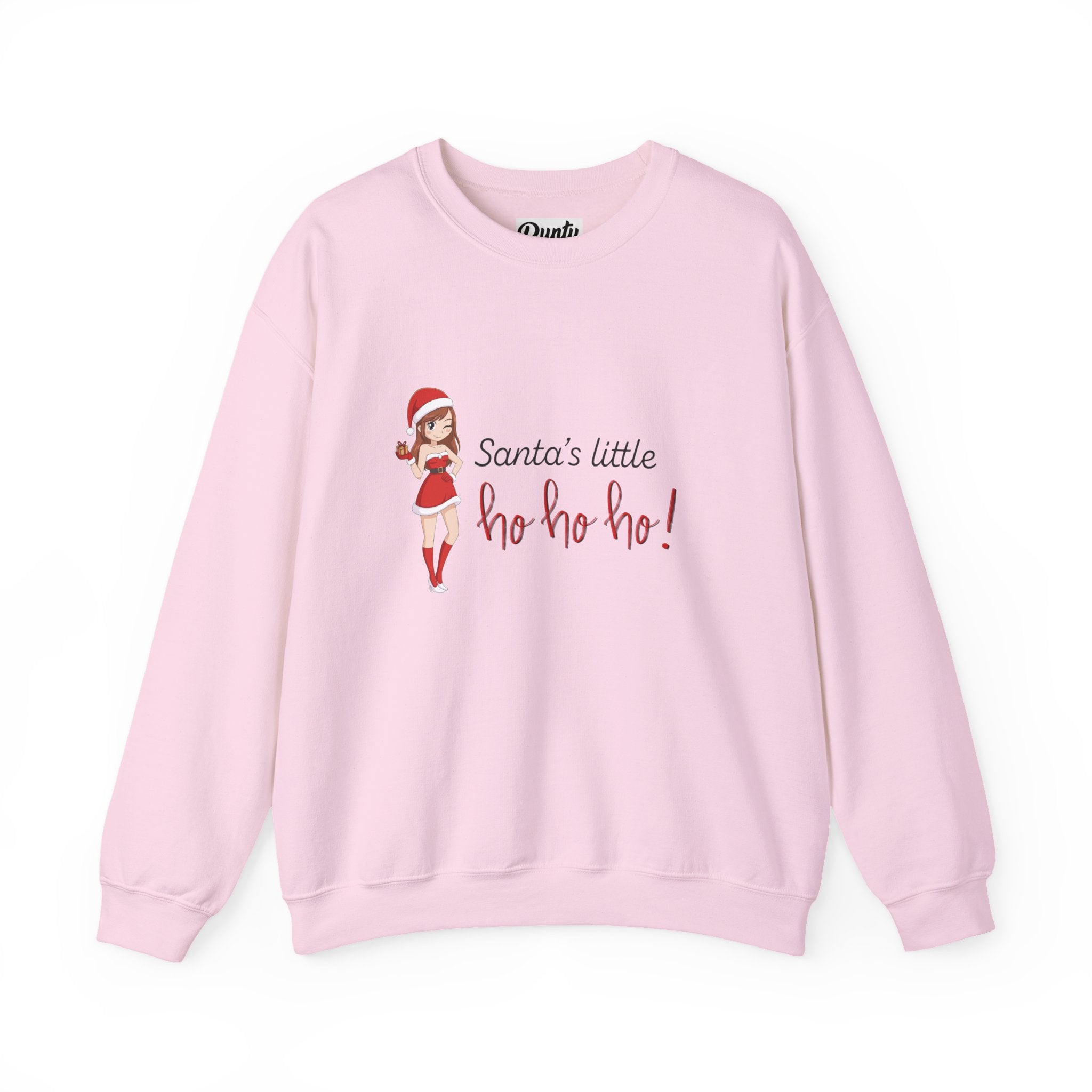 Santa's Little Ho Ho Ho Crewneck Sweatshirt