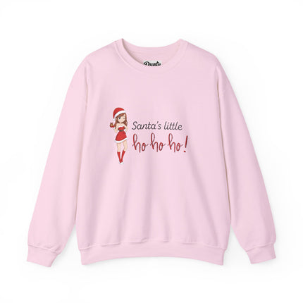 Santa's Little Ho Ho Ho Crewneck Sweatshirt
