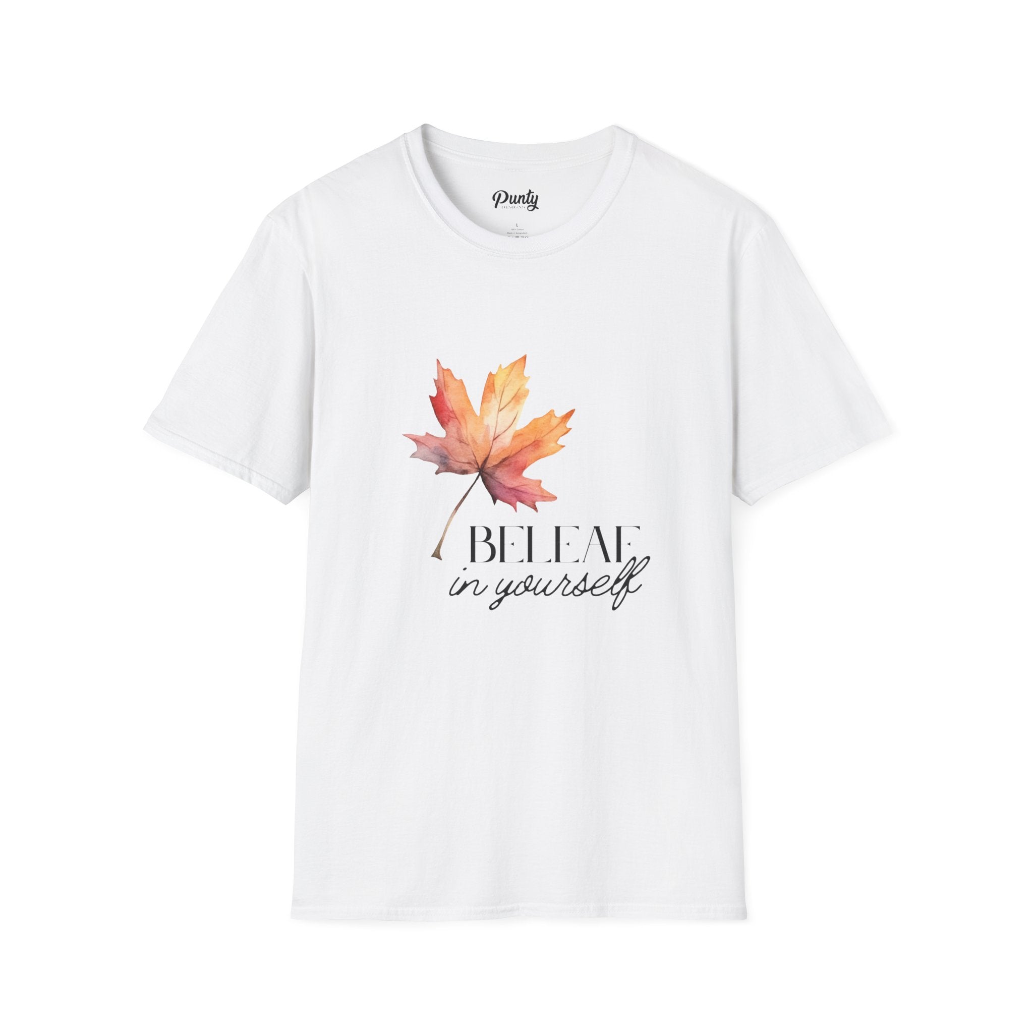 Beleaf In Yourself Softstyle Cotton Tee
