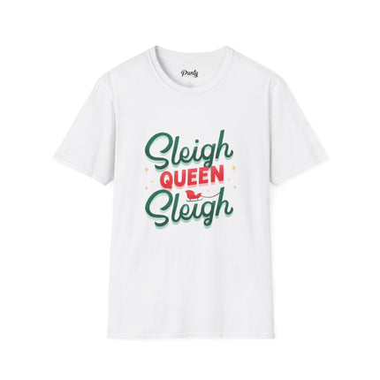 Sleigh Queen, Sleigh Softstyle Cotton Tee