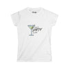 Talk Dirty To Me Fitted Softstyle Cotton Tee