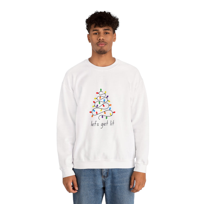 Let's Get Lit - Tree Crewneck Sweatshirt