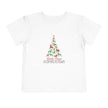 Santa Paws Is Coming To Town- Tree- Toddler Tee