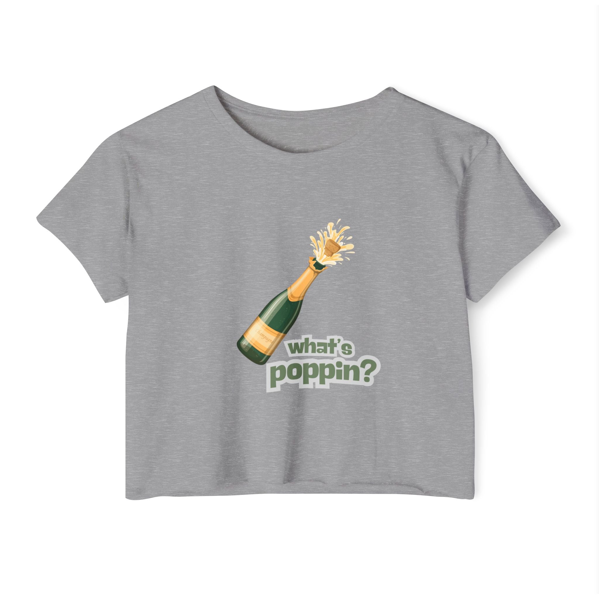 What's Poppin? Festival Crop Top
