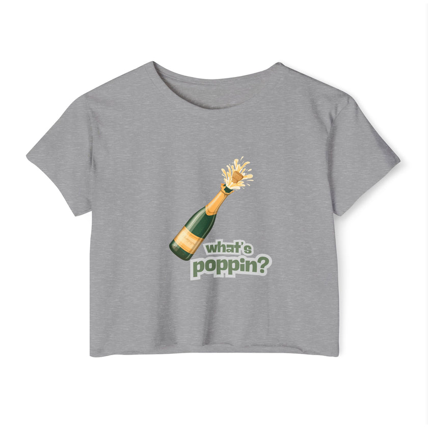 What's Poppin? Festival Crop Top