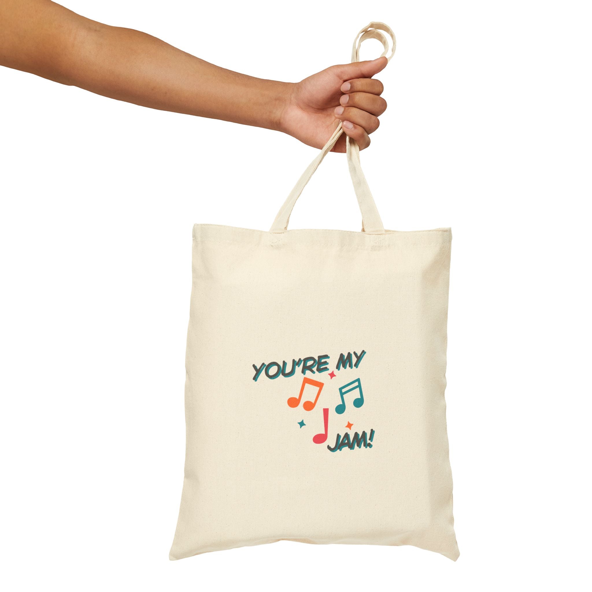You're My Jam Cotton Canvas Tote