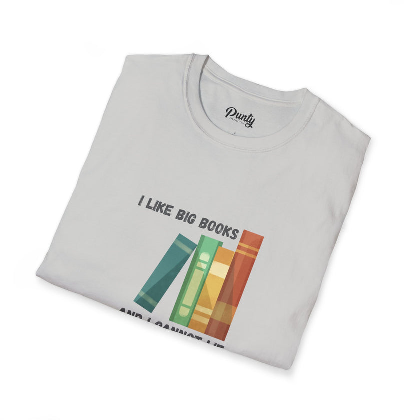I Like Big Books Softstyle Cotton Tee