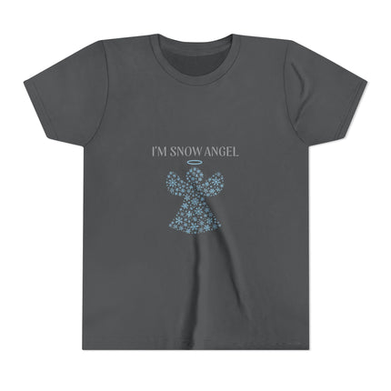 I'm Snow Angel Youth Short Sleeve Tee