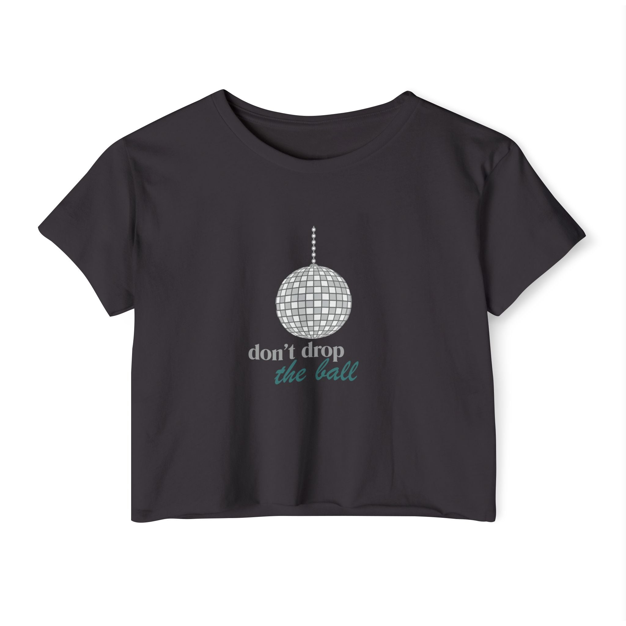 Don't Drop The Ball Festival Crop Top