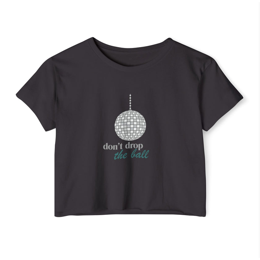 Don't Drop The Ball Festival Crop Top