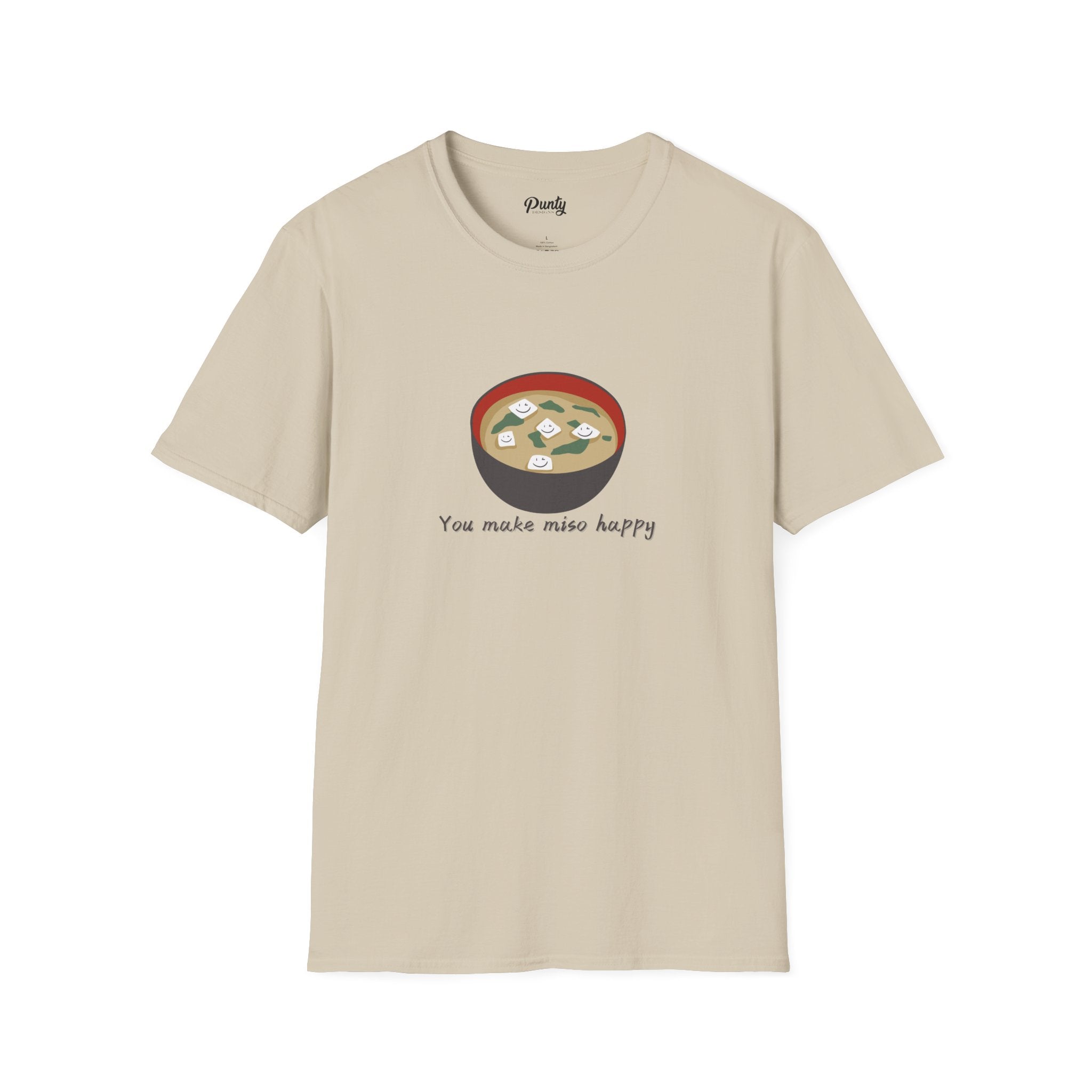 You Make Miso Happy Softstyle Cotton Tee