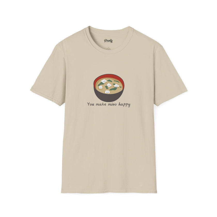 You Make Miso Happy Softstyle Cotton Tee