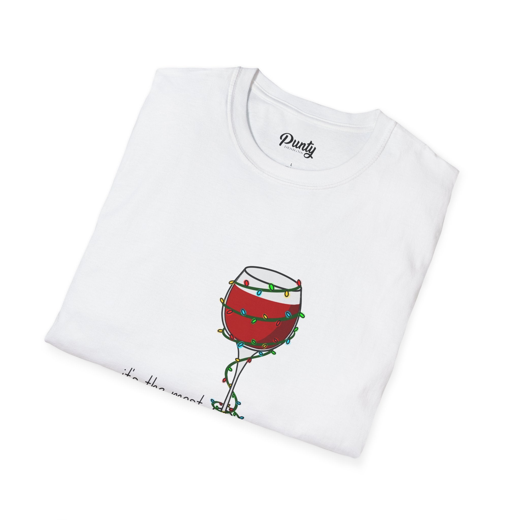 Most Winederful Time Of The Year Softstyle Cotton Tee