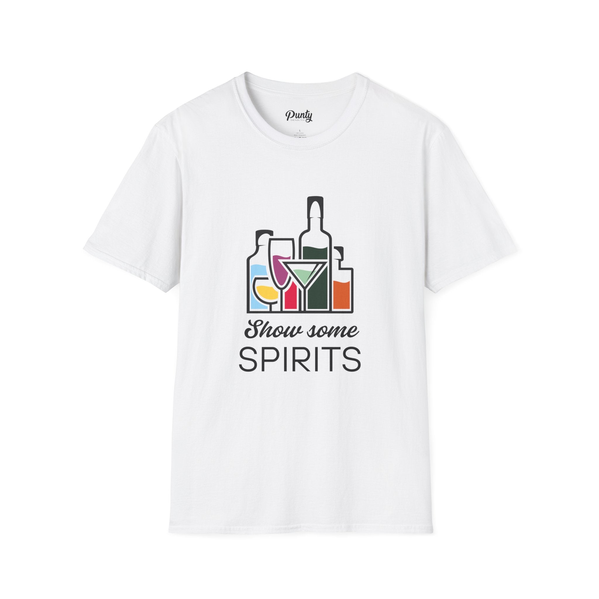 Show Some Spirits Softstyle Cotton Tee