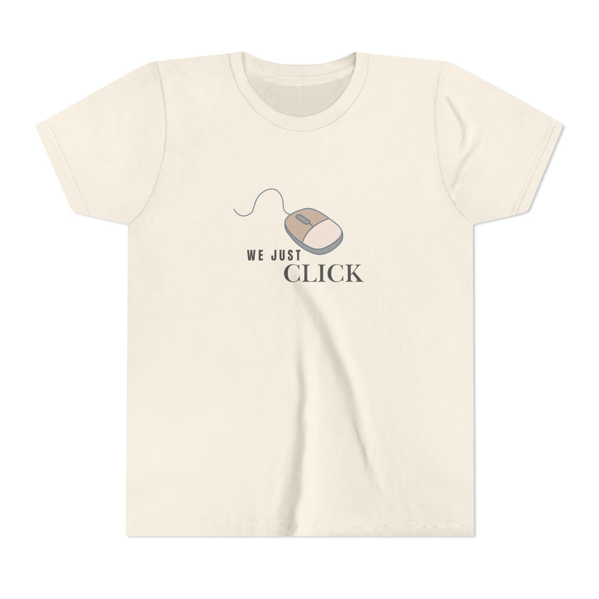 We Just Click Youth Short Sleeve Tee