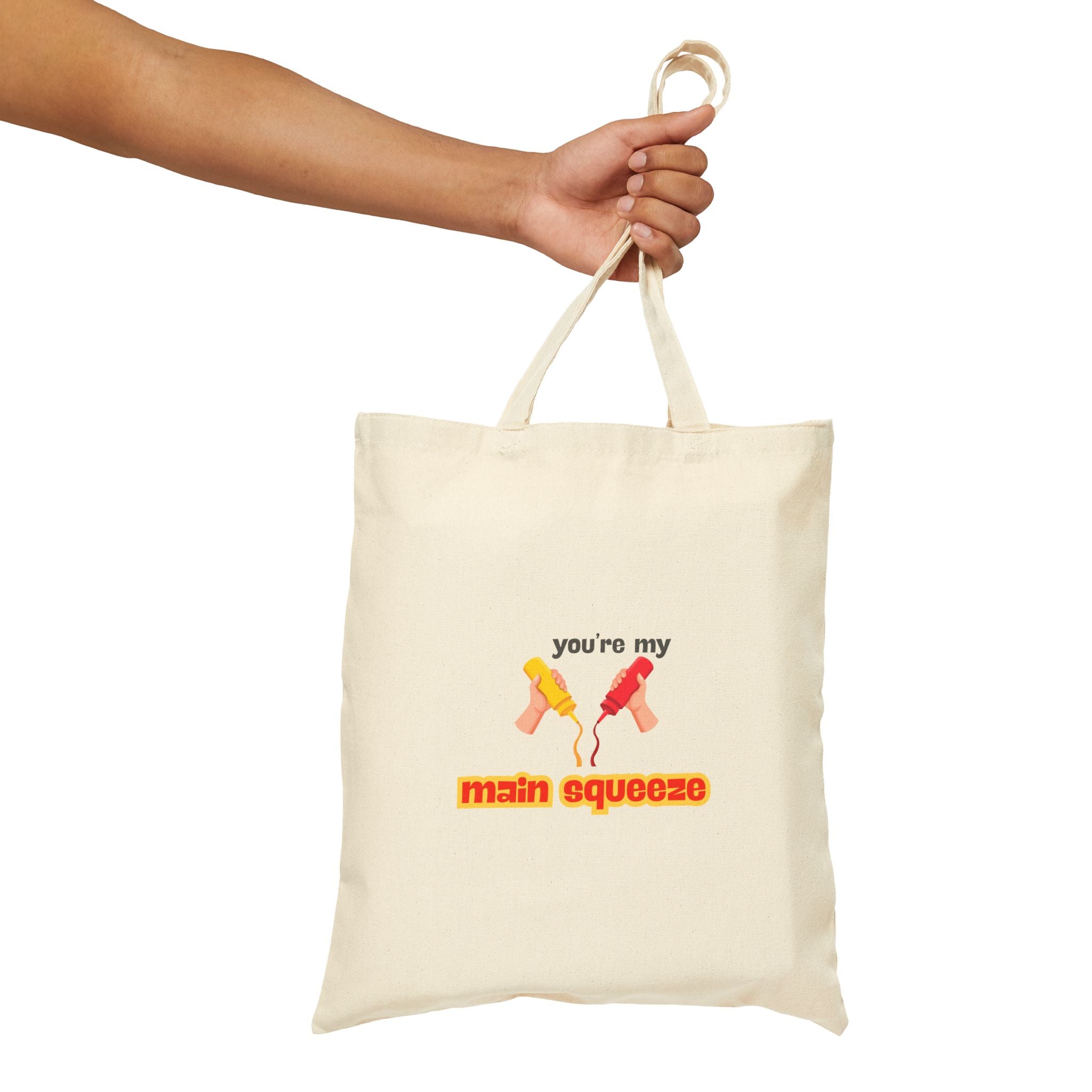 You're My Main Squeeze Cotton Canvas Tote