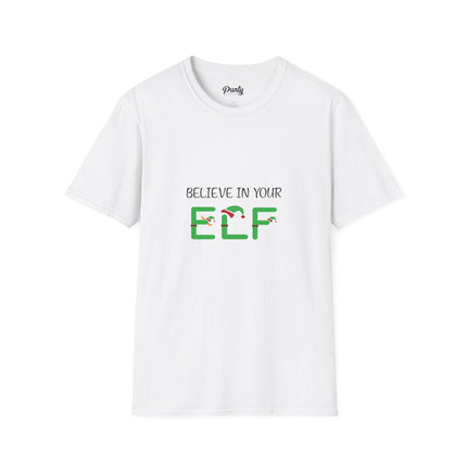 Believe In Your Elf Softstyle Cotton Tee