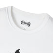 Resting Witch Face Black & White Softstyle Cotton Tee