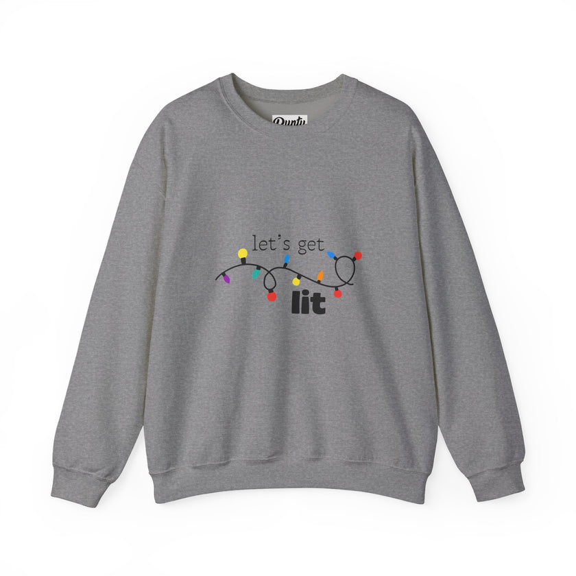 Let's Get Lit Crewneck Sweatshirt