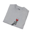 Happy Hallo-Wine Skeleton Softstyle Cotton Tee