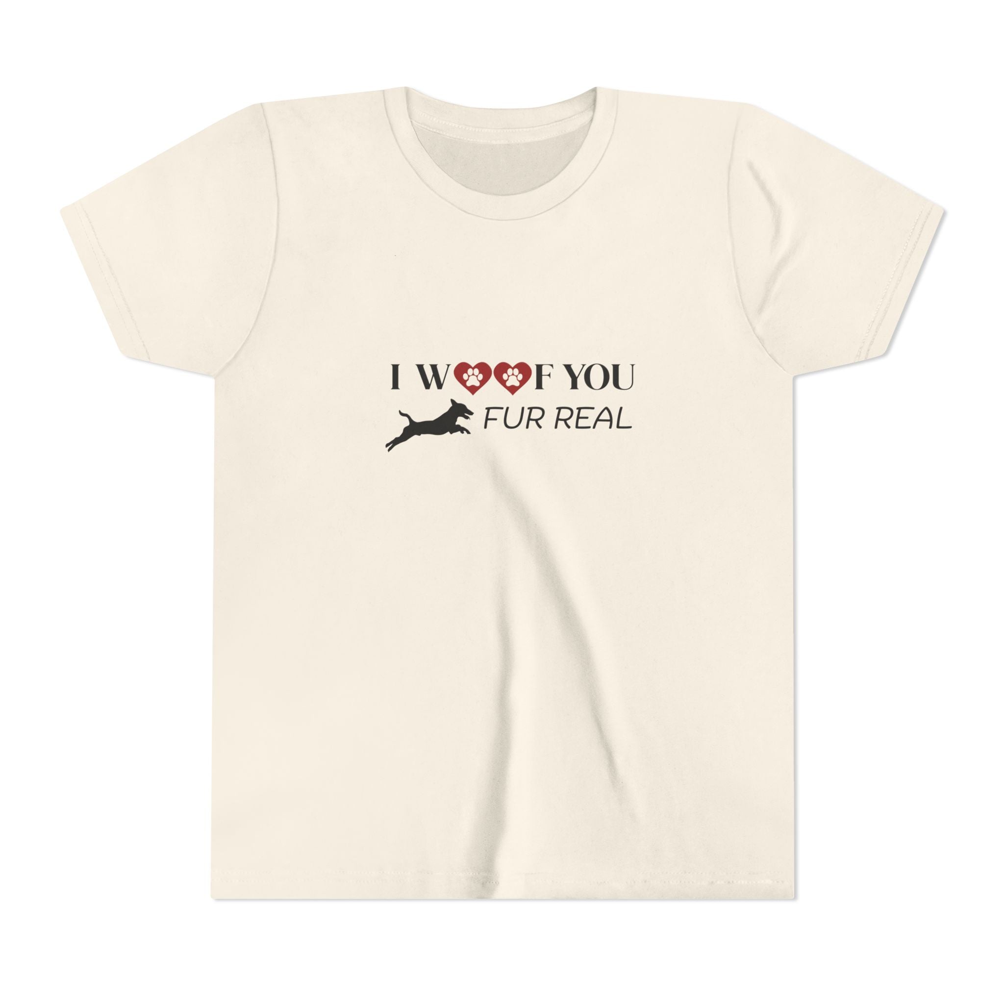 Woof You Fur Real Youth Short Sleeve Tee