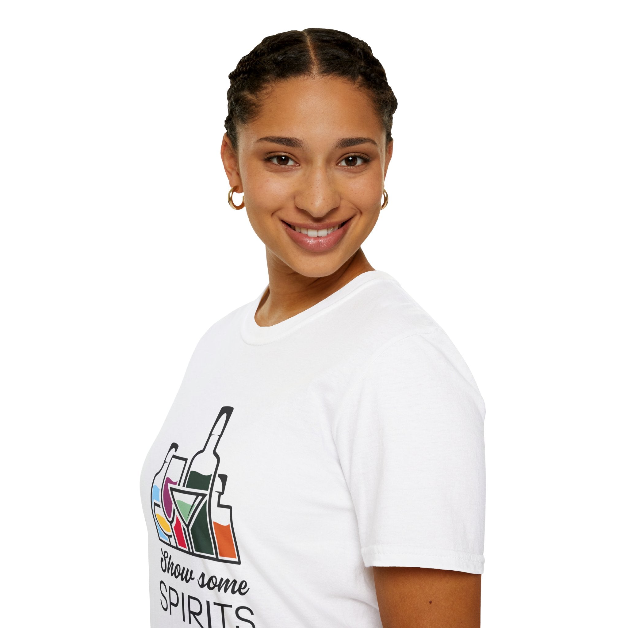 Show Some Spirits Softstyle Cotton Tee