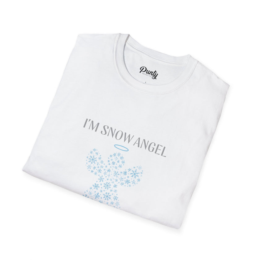 I'm Snow Angel Softstyle Cotton Tee