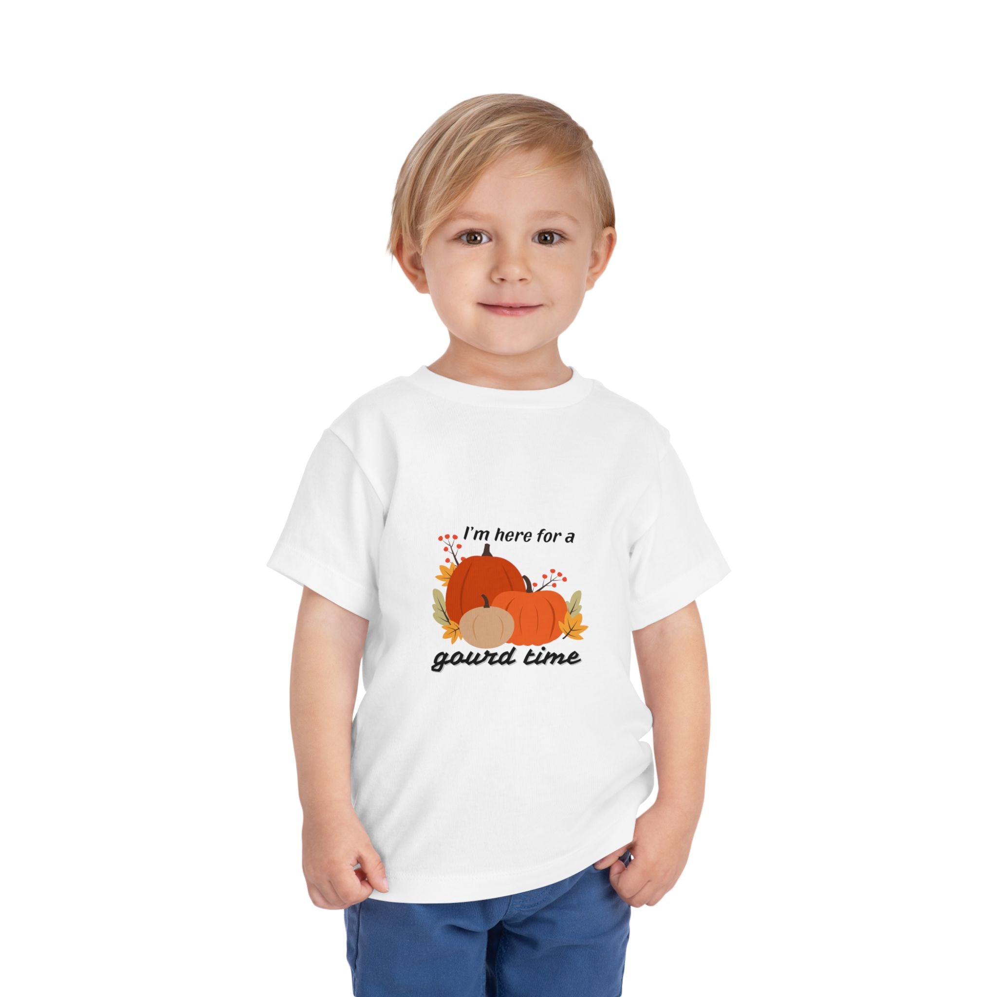 Here For a Gourd Time Toddler Tee