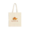 Gourd Vibes Only Cotton Canvas Tote