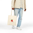 I Love You Berry Much Cotton Canvas Tote