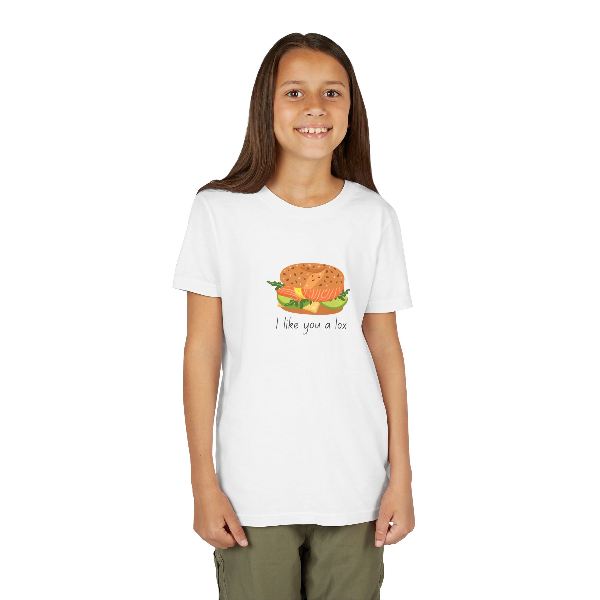 I Like You A Lox Youth Short Sleeve Tee
