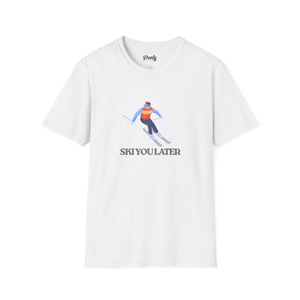 Ski You Later Softstyle Cotton Tee