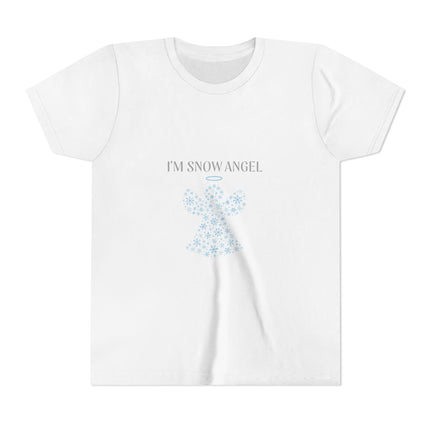 I'm Snow Angel Youth Short Sleeve Tee