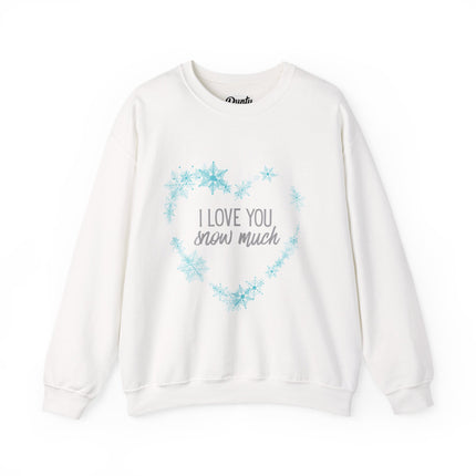 I Love You Snow Much - Heart - Crewneck Sweatshirt