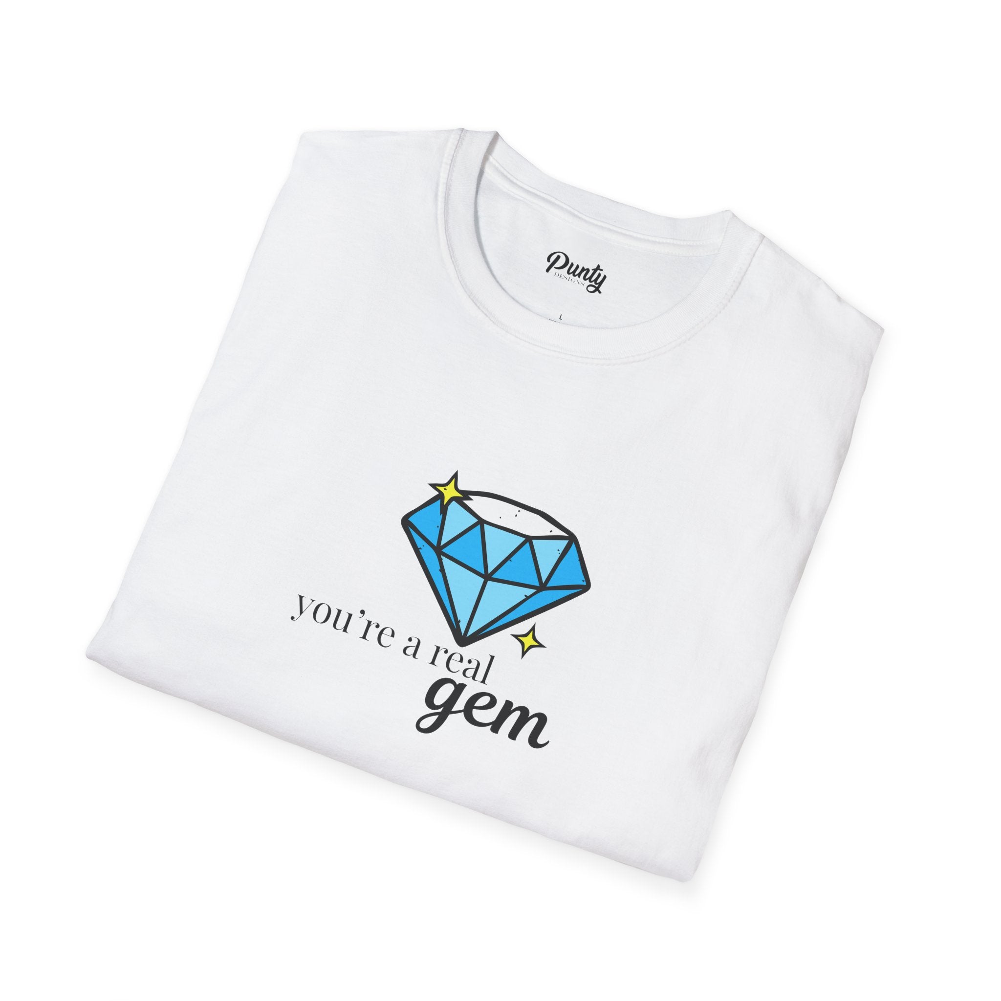 You're A Real Gem Softstyle Cotton Tee