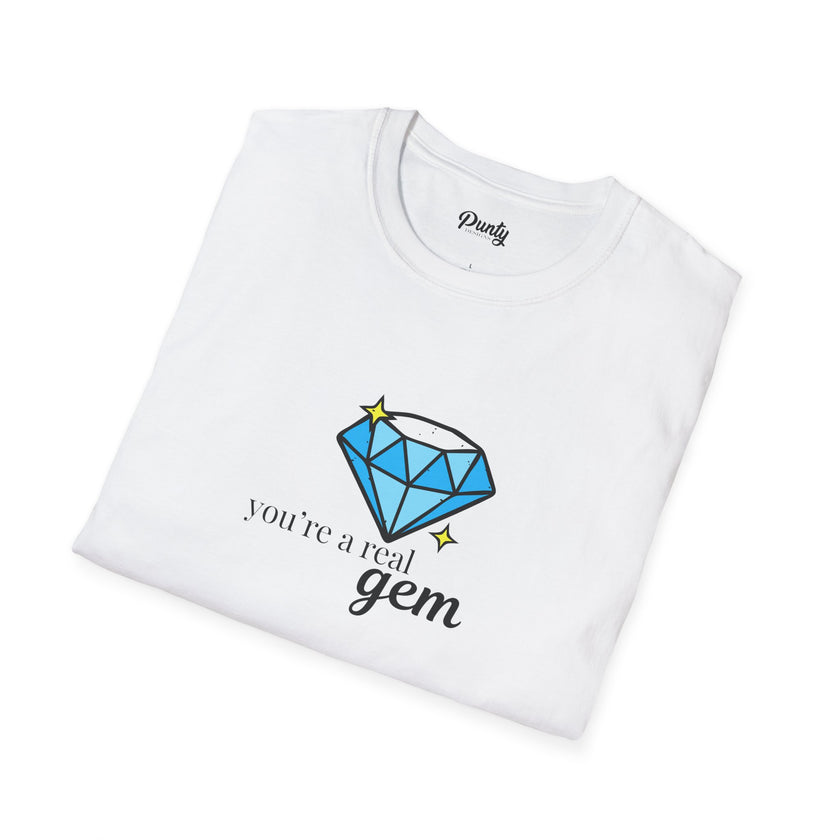 You're A Real Gem Softstyle Cotton Tee