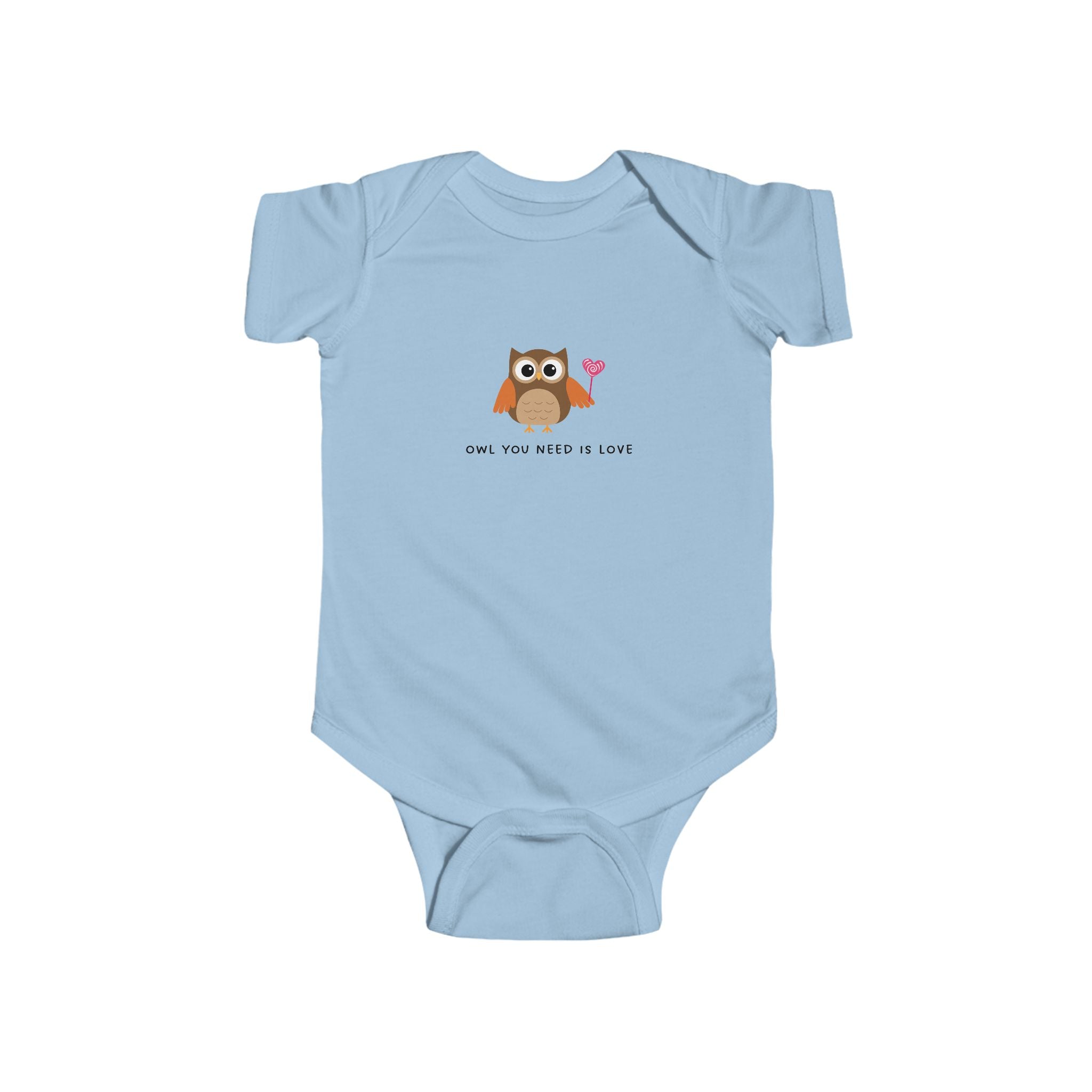 Owl You Need Is Love Baby Onesie