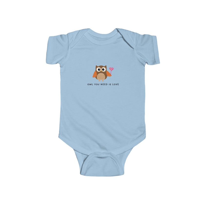 Owl You Need Is Love Baby Onesie