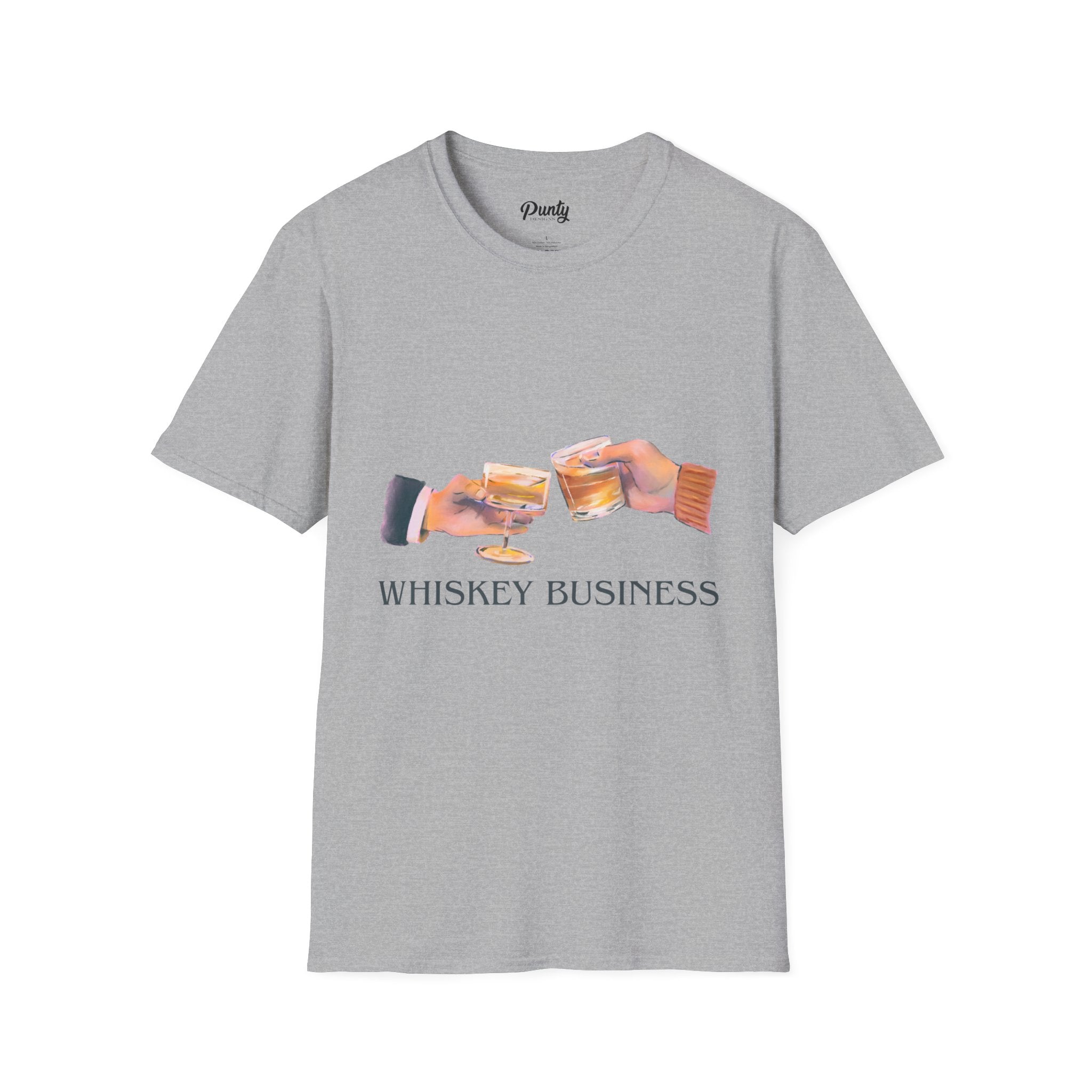 Whiskey Business Softstyle Cotton Tee
