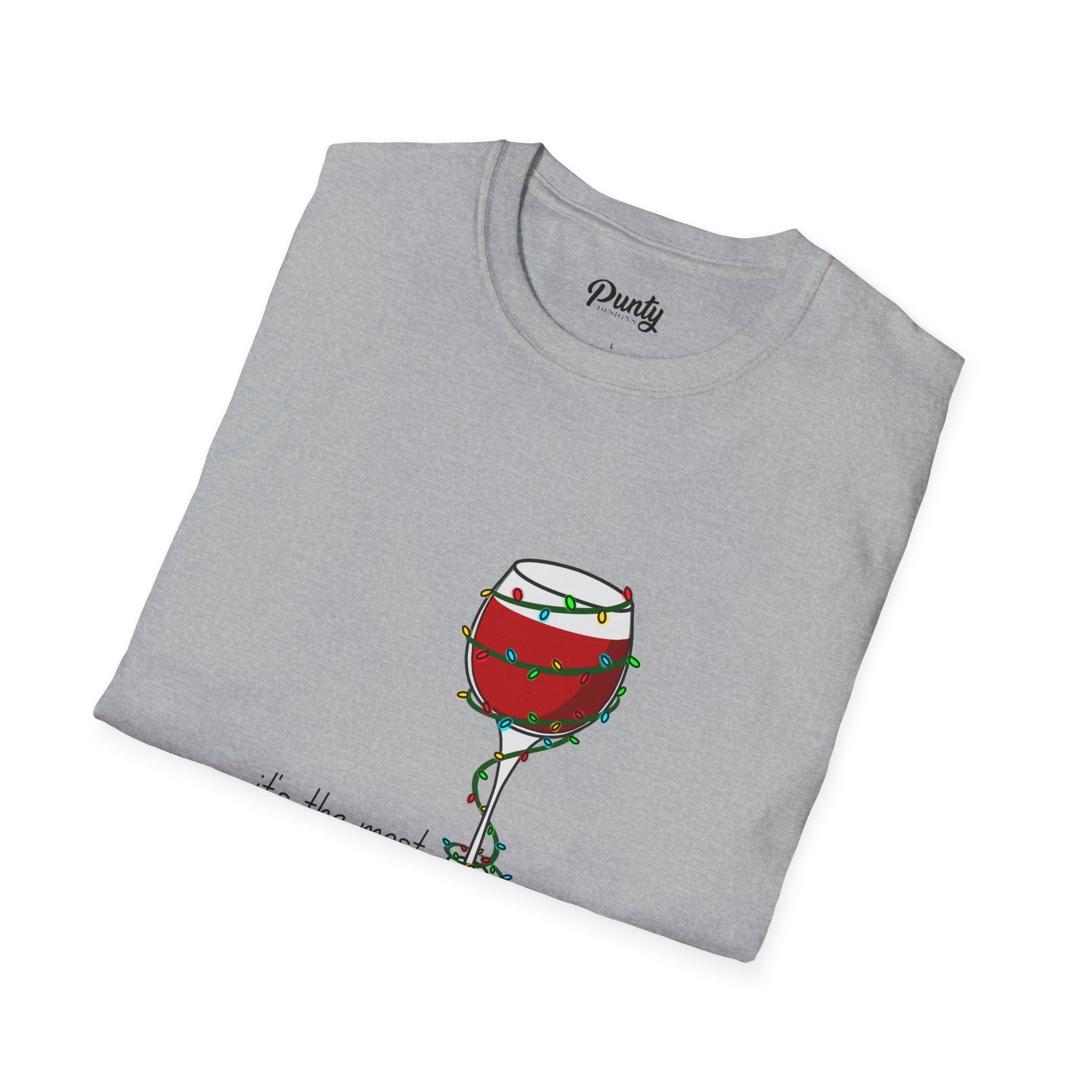 Most Winederful Time Of The Year Softstyle Cotton Tee