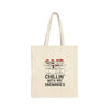 Chillin' With My Snowmies Cotton Canvas Tote Bag
