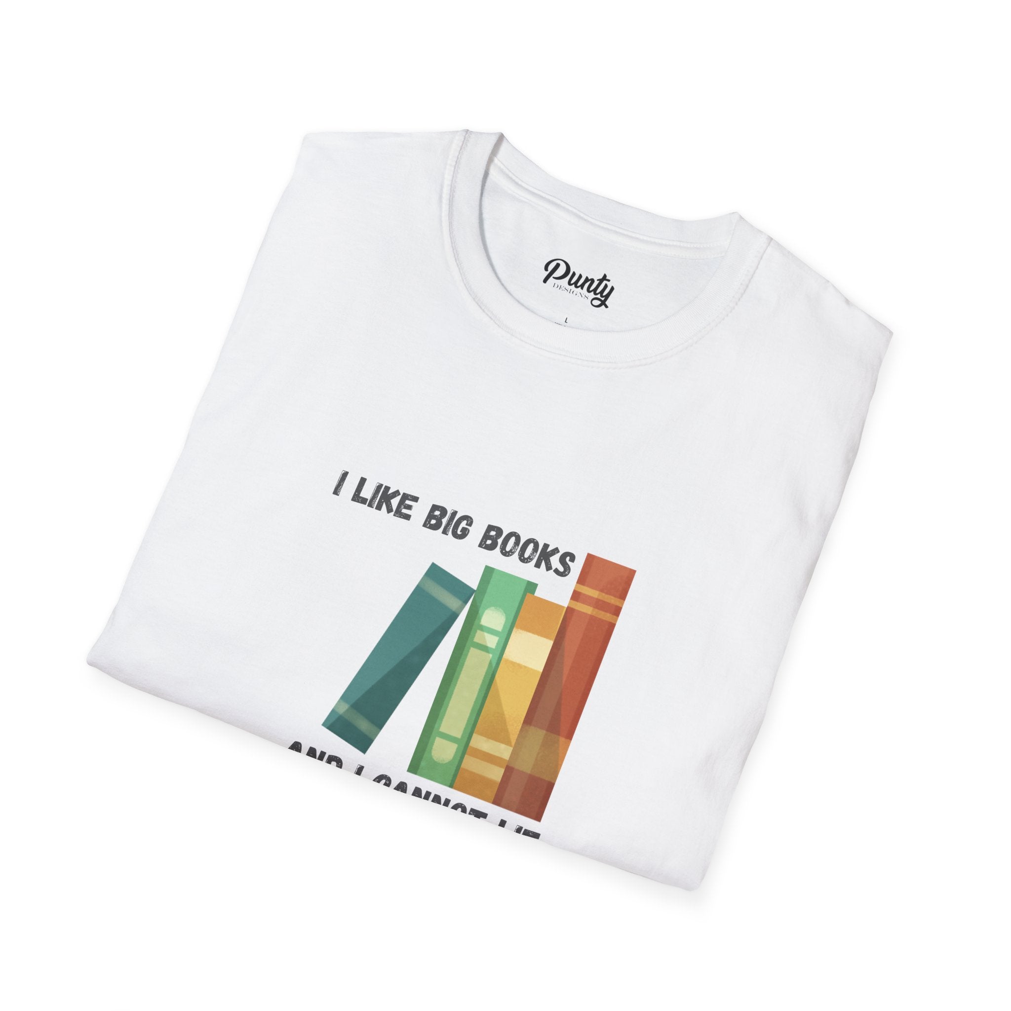I Like Big Books Softstyle Cotton Tee