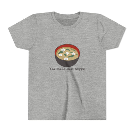 You Make Miso Happy Youth Short Sleeve Tee