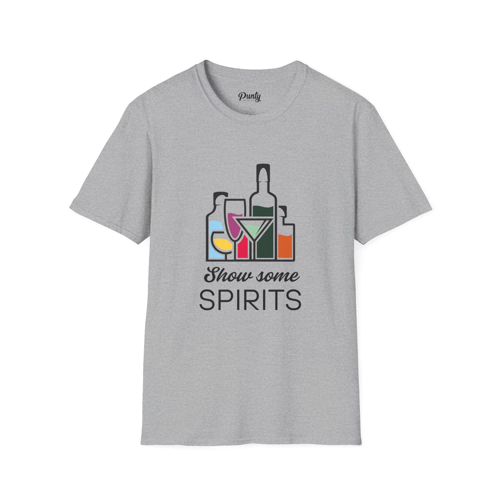 Show Some Spirits Softstyle Cotton Tee